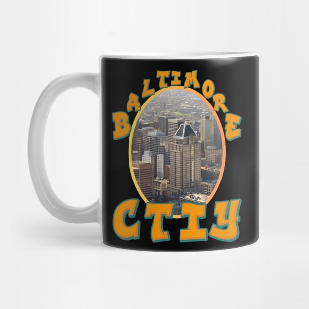 BALTIMORE CITY SKYLINE DESIGN by The C.O.B. Store